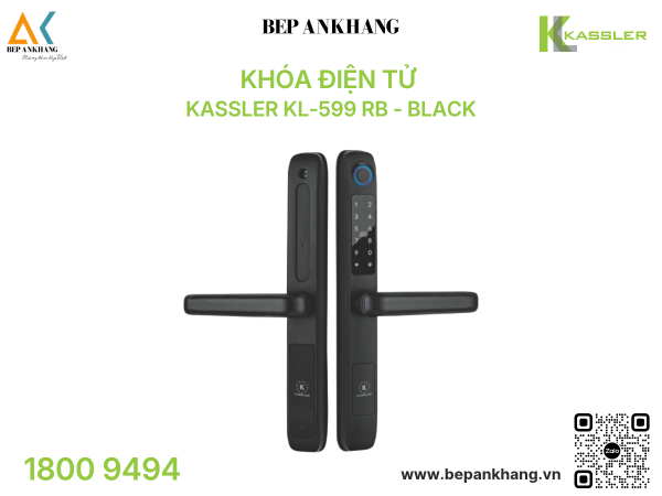 Khóa điện tử Kassler KL-599 RB - Black